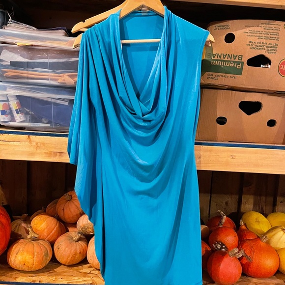 Assymetrical Cotton Dress - Picture 2 of 4